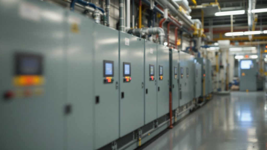 Plant room cabinets - contain VFDs